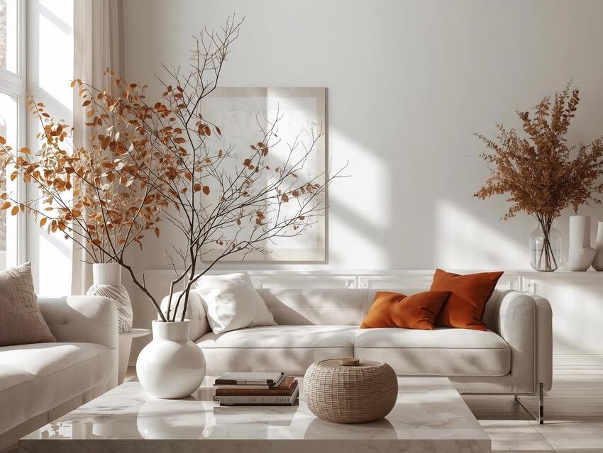 Decoración de otoño