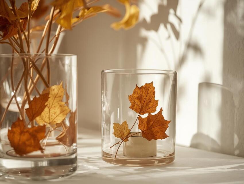 Decoración de otoño