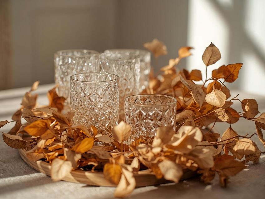 Decoración de otoño