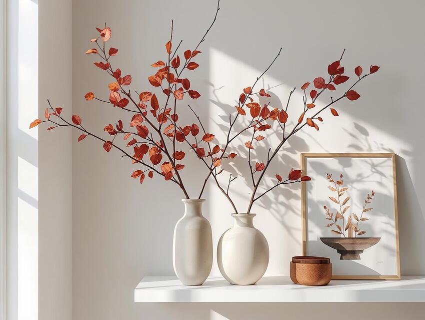 Decoración de otoño