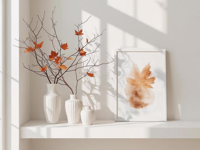 Decoración de otoño
