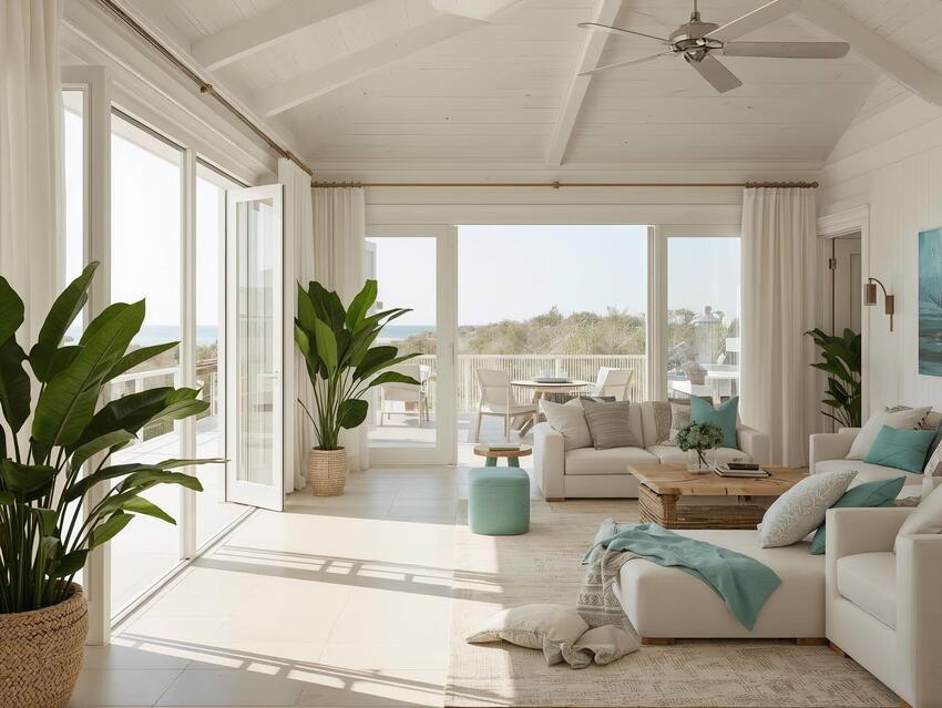 Decoración de playa