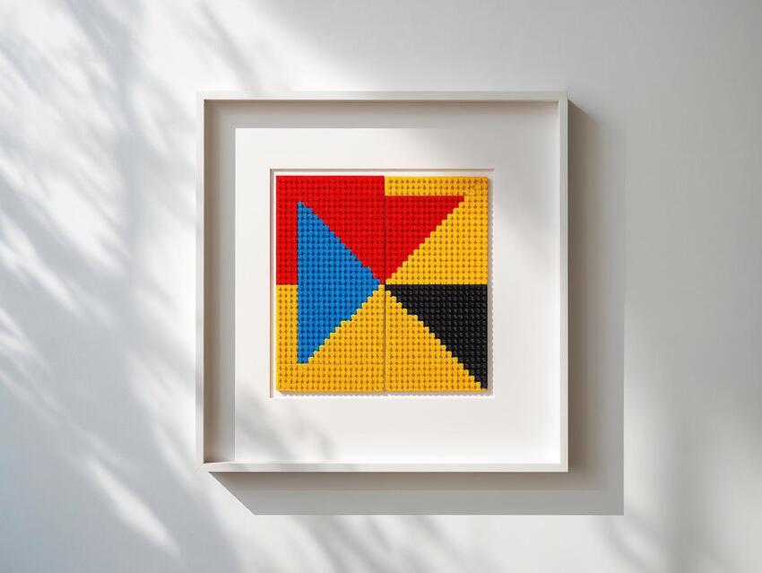 Decoración estilo legos