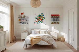 Decoración estilo legos