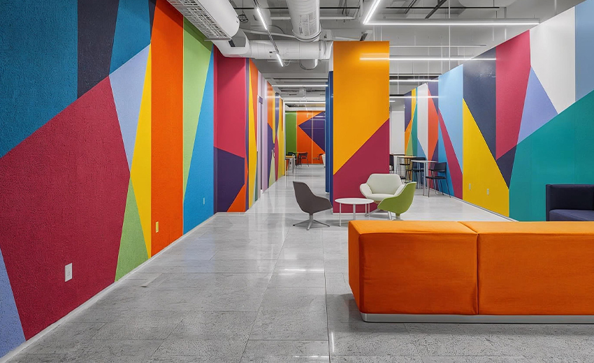 Decoración colorida