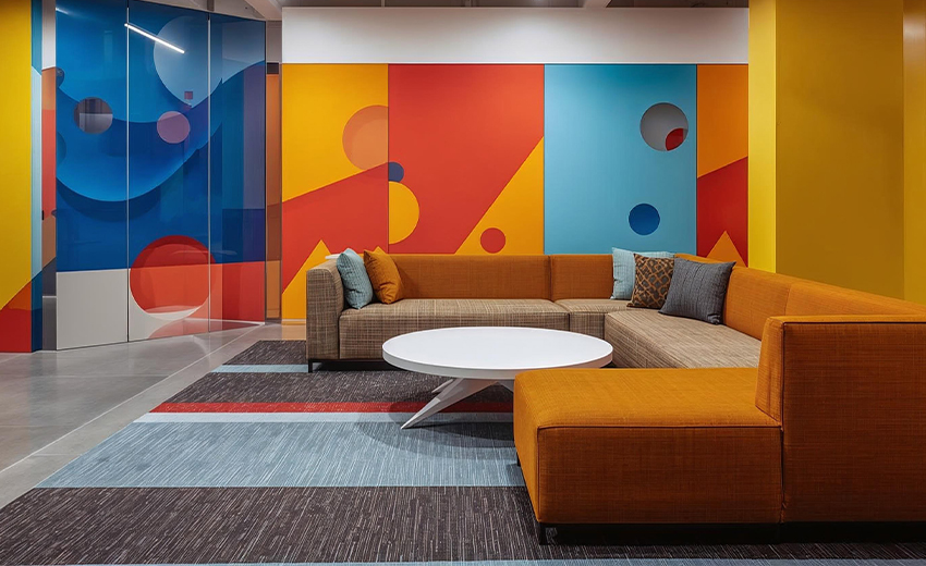 Decoración colorida