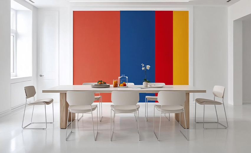 Decoración colorida