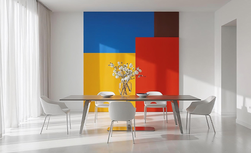 Decoración colorida