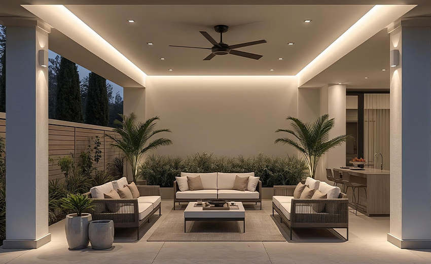 Decoración de terraza y balcón