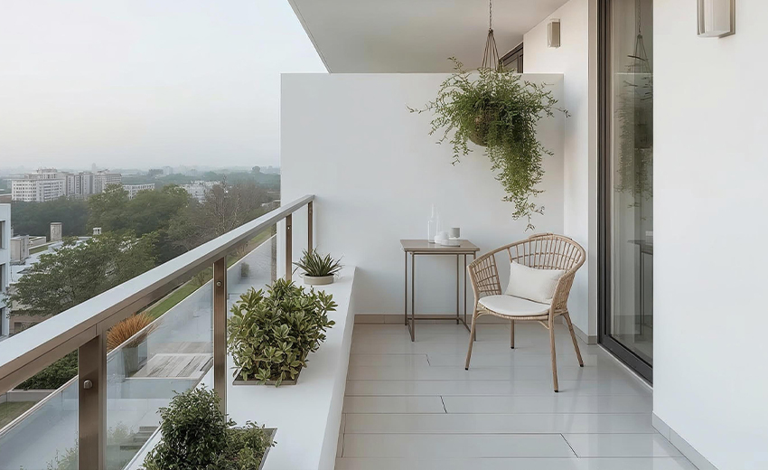 Decoración de terraza y balcón