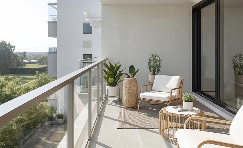 Decoración de terraza y balcón