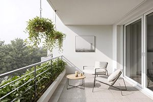 Decoración de terraza y balcón