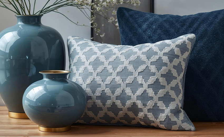 Decoración azul classic