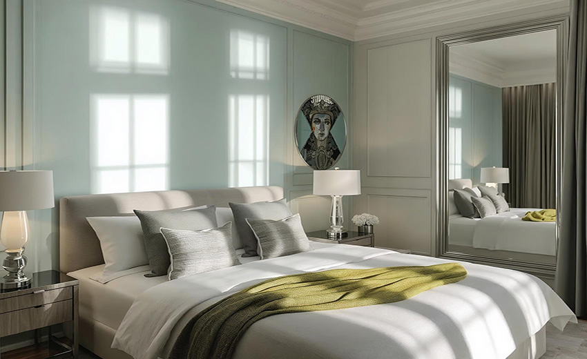 Decoración con turquesa