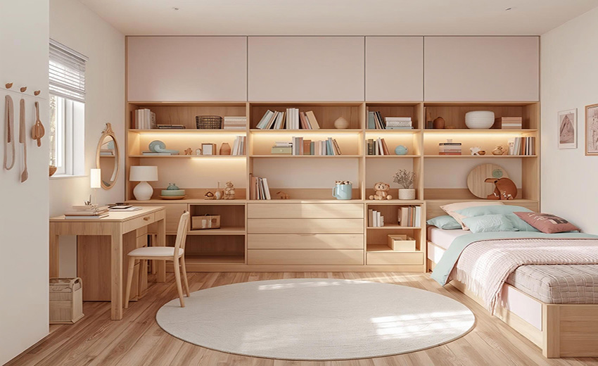 Decoración Rosa Claro y Menta Acqua