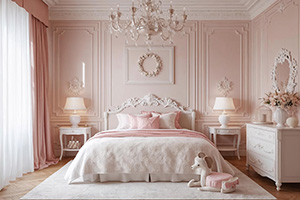 Decoración rosa