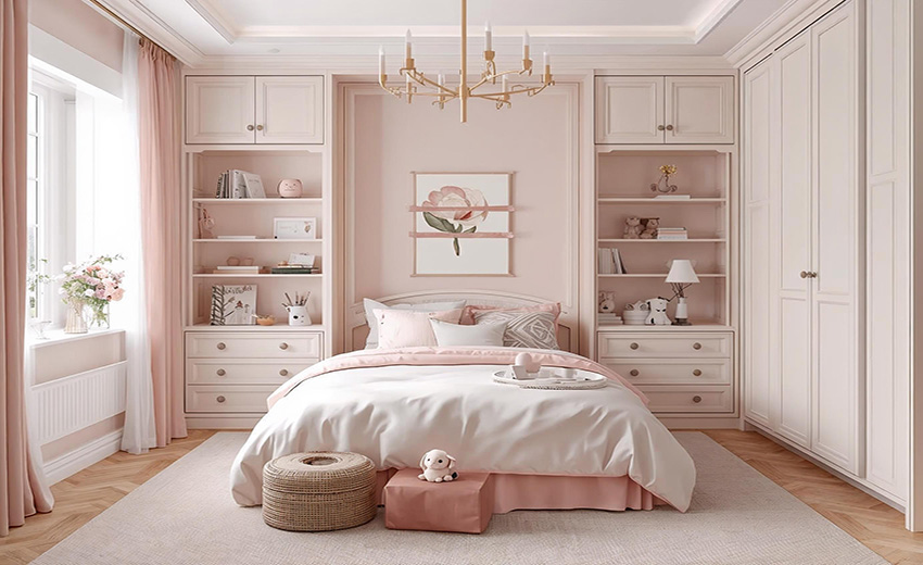 Decoración rosa