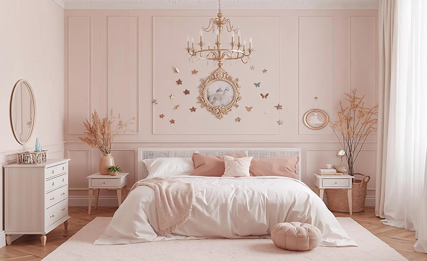 Decoración rosa
