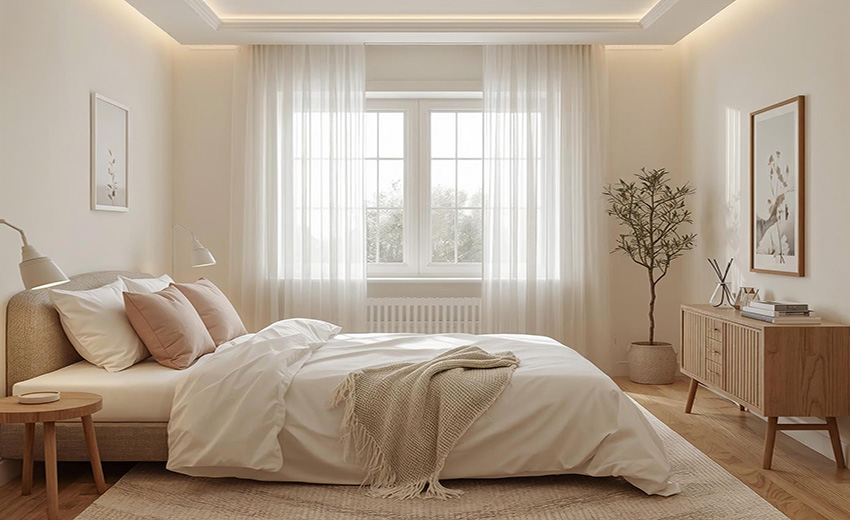 Dormitorio romántico