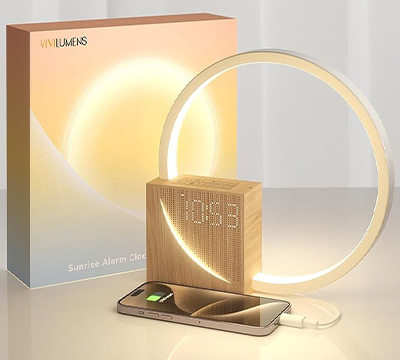 reloj digital con cargador