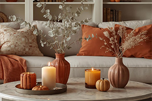 Decoración de otoño