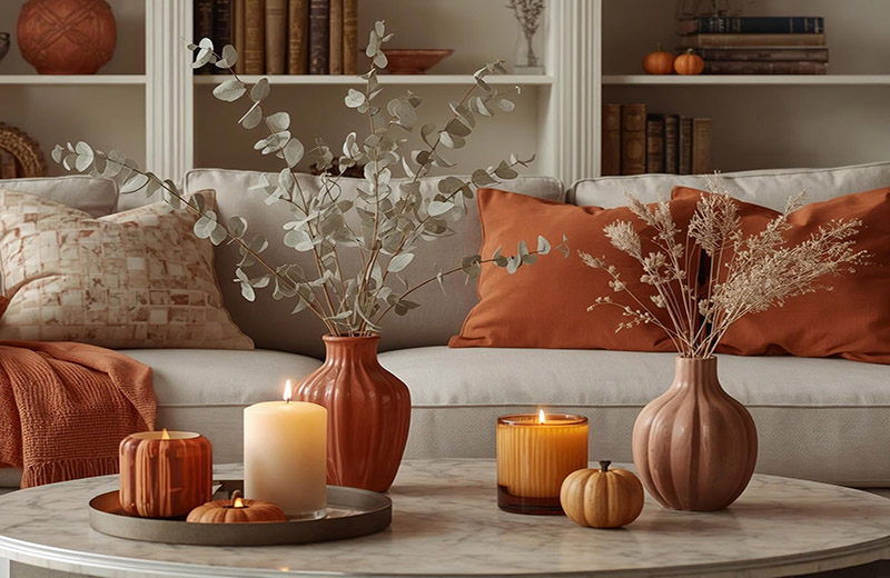 Decoración de otoño