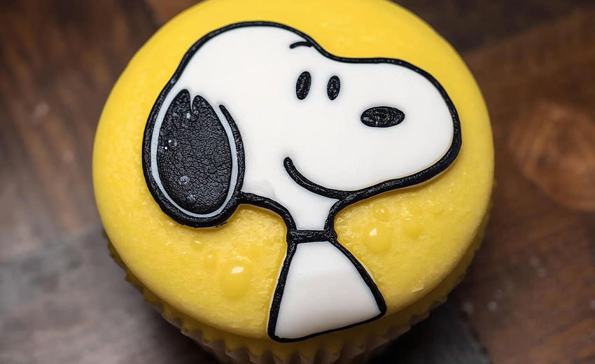 Decoración con Snoopy