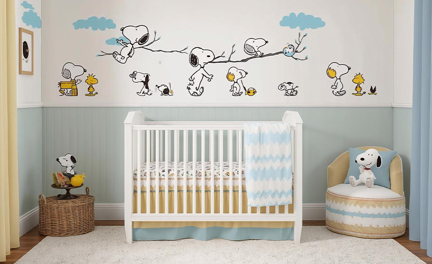 Decoración con Snoopy
