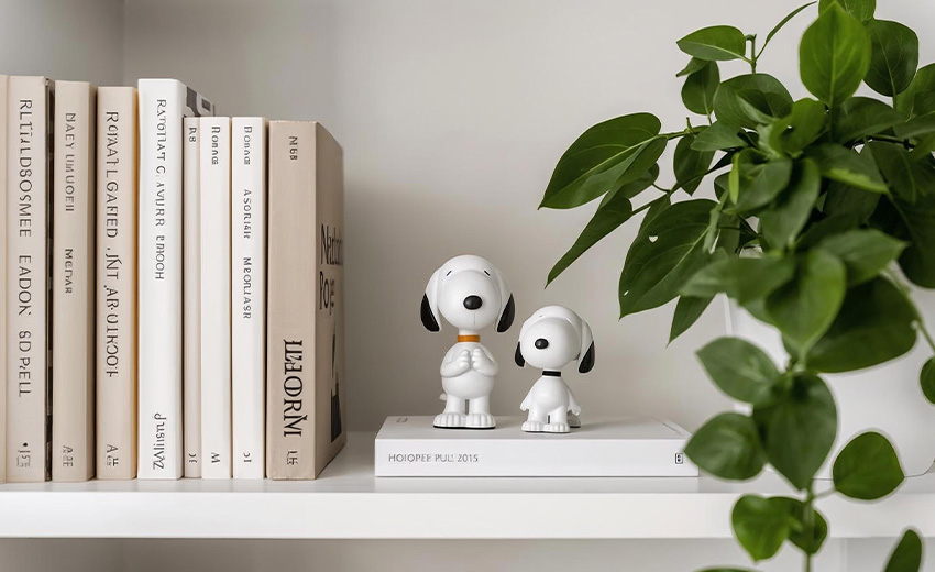 Decoración con Snoopy