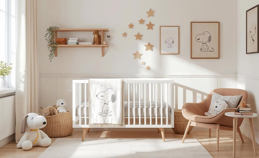 Decoración con Snoopy