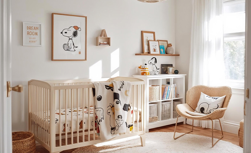 Decoración con Snoopy