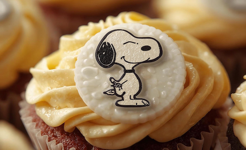 Decoración con Snoopy