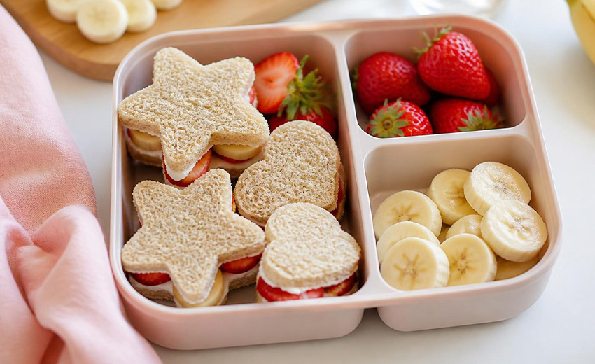 Merienda para niños