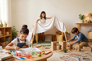 Niños jugando